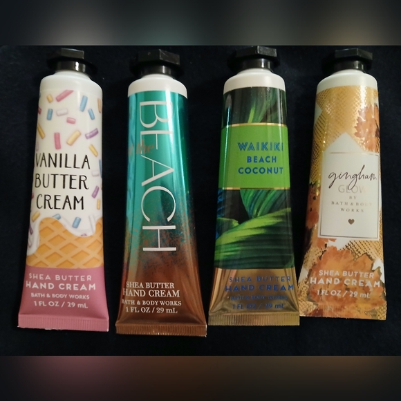 Bath & Body Works Other - Bath & Body Works Hand Cream Set Of 4